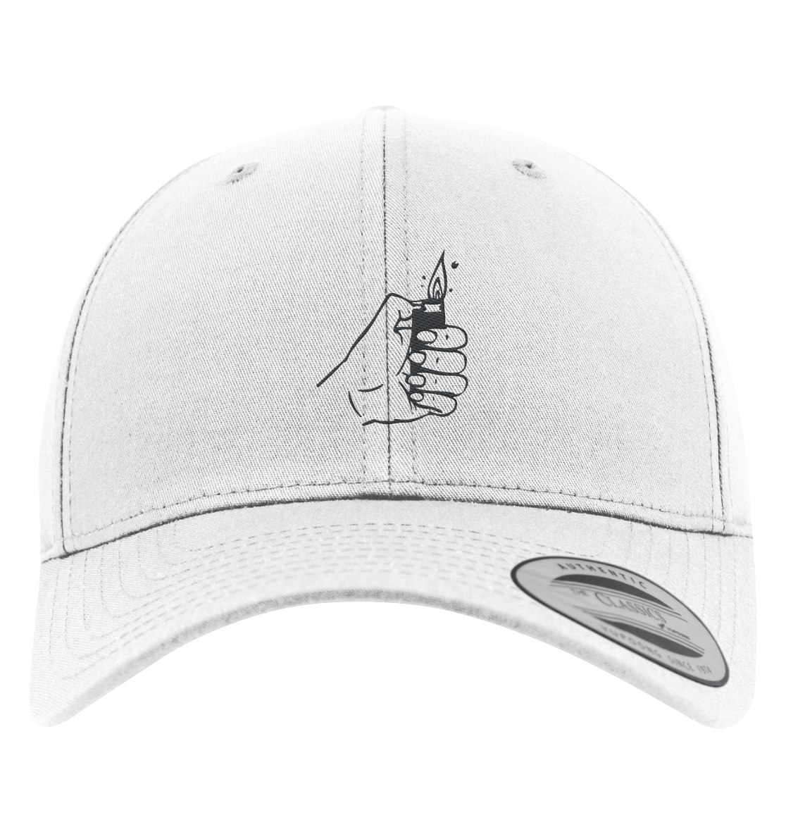 Lighter - Cap white (Stick)